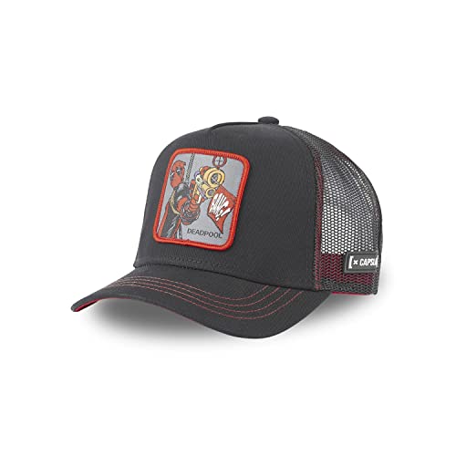 Capslab Deadpool Marvel Black Trucker Cap - One-Size von Capslab