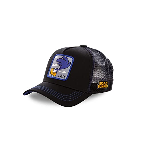 Cap Herren Looney Tunes, Tracker Kappe Herren, Piep Piep, Bequem, Schwarz, Einheitsgröße von Capslab