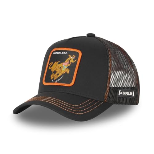 Tracker Kappe Herren Scooby-Doo, Cap Herren, Stu, Natürlich, Schwarz/Orange/Braun, Einheitsgröße von Capslab