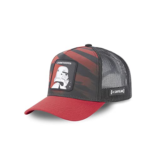 Capslab Stormtrooper Star Wars Black Red Trucker Cap - One-Size von Capslab