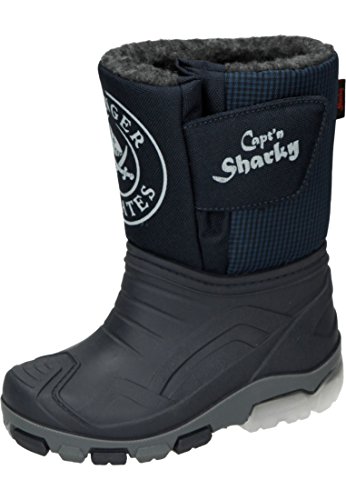 Capt'n Sharky Jungen 120137 Gummistiefel, Blau (Pink 5), 22.5 EU von Capt'n Sharky