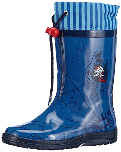 Capt'n Sharky Jungen 130069 Gummistiefel, Blau, 23 von Capt'n Sharky