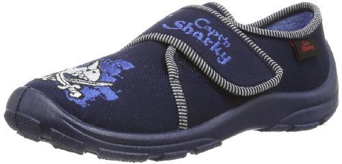 Capt'n Sharky Jungen 230201 Hausschuhe, Blau (blau 5), 26 von Capt'n Sharky