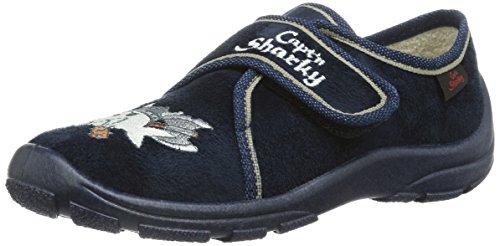 Capt'n Sharky Jungen 230206 Flache Hausschuhe, Blau (blau), 26 von Capt'n Sharky