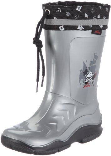 Capt'n Sharky Jungen Jupp Gummistiefel, Grau (anthrazit/schwarz 9) von Capt'n Sharky