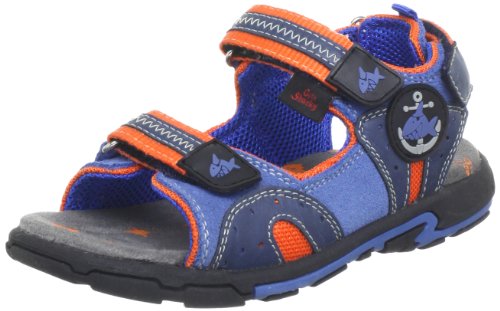 Capt'n Sharky Jungen Niko Sandalen, Blau (blau/orange 5) von Capt'n Sharky