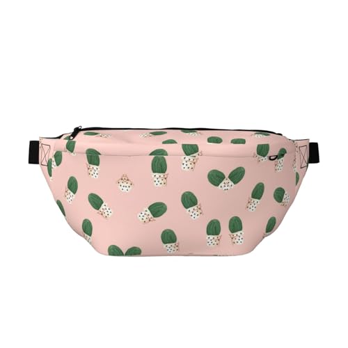 Cactus.. Mehrzweck-Gürteltasche und Umhängetasche, hohe Kapazität, mit Reißverschlusstaschen, ideal für Damen und Herren, Kaktus Pink, Einheitsgröße Cactus.. Mehrzweck-Gürteltasche und Umhängetasche, hohe Kapazität, mit Reißverschlusstaschen, ideal für Damen und Herren, Kaktus Pink, Einheitsgröße von CarXs