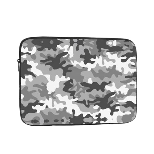 Digital Camo Laptoptasche – schlanke Laptoptasche für 10-17 Zoll Geräte, ultra-schützende Laptop-Hülle Schultertasche von CarXs