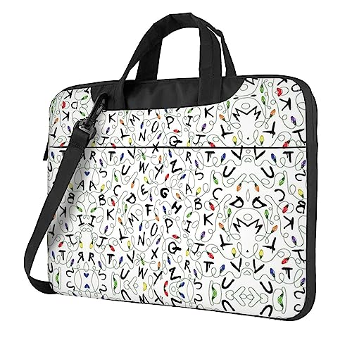 Fresh Succulents Multifunktionale Laptoptasche - Wasserdichte Arbeit Aktentasche Laptop Tasche - Ideal für Frauen und Männer, Charakter-Streifen, 13 inch von CarXs