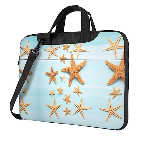 Hawaiian Flower Multifunktionale Laptoptasche - Wasserdichte Arbeit Aktentasche Laptop Tasche - Ideal für Frauen und Männer, 3D Schöner maritimer Sommer, 15.6 inch von CarXs