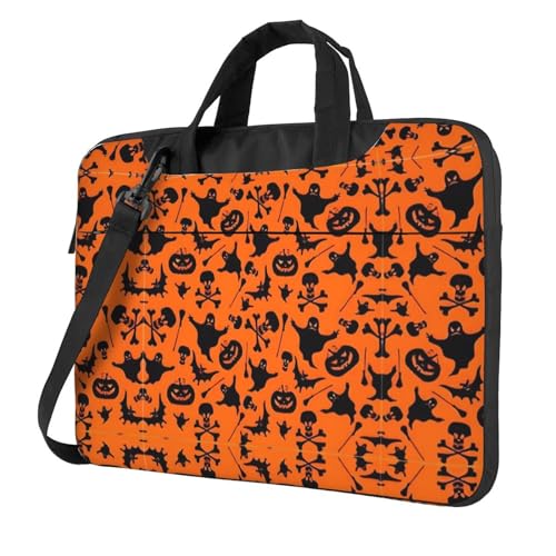 Pacific Ocean Whale Multifunktionale Laptoptasche - Wasserdichte Arbeit Aktentasche Laptop Tasche - Ideal für Frauen und Männer, Halloween, 14 inch von CarXs