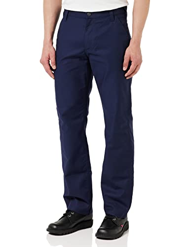 Carhartt, Herren, Rugged Professional-Serie Rugged Flex Lockere Canvas-Arbeitshose, Marineblau, W40/L30 von Carhartt