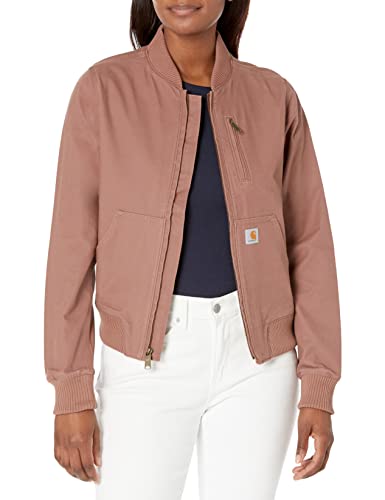 Carhartt Damen Rugged Flex Relaxed Fit Canvas Jacke, Muskatnuss, XL von Carhartt