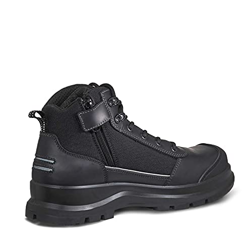 Carhartt Herren Detroit Rugged Flex Reflective S3 Zip Safety Construction Boot, Black, 46 EU von Carhartt