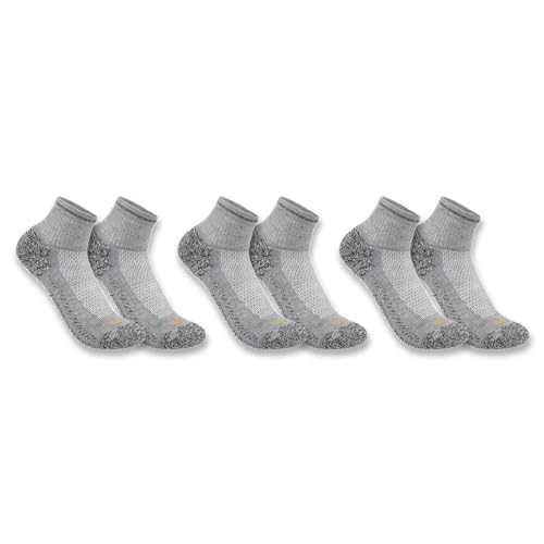 Carhartt Herren Force Midweight 3er-Pack Socken, anthrazit, X-Large von Carhartt