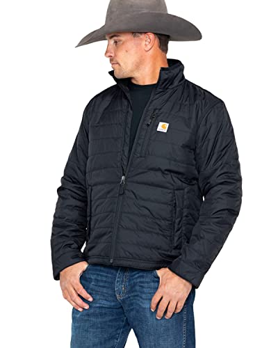 Carhartt Herren Rain Defender® leichte, isolierte Jacke, Schwarz, M von Carhartt