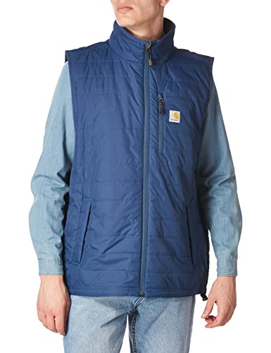 Carhartt Herren Gilliam Weste Arbeitskleidung,Dunkelblau,S von Carhartt