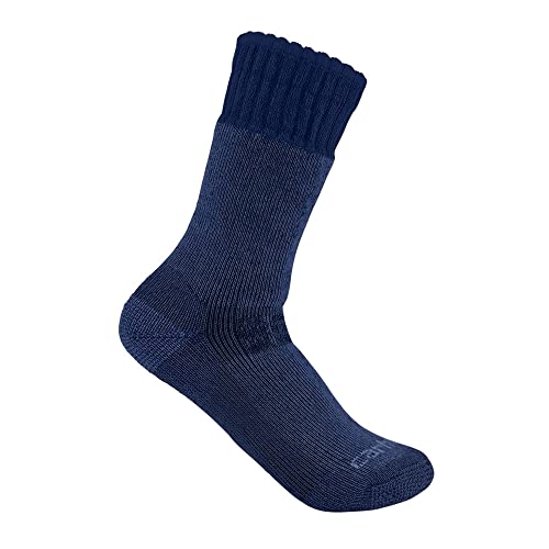 Carhartt Herren Schwere Stiefelsocken aus Synthetikwollmischung, Marineblau, M von Carhartt