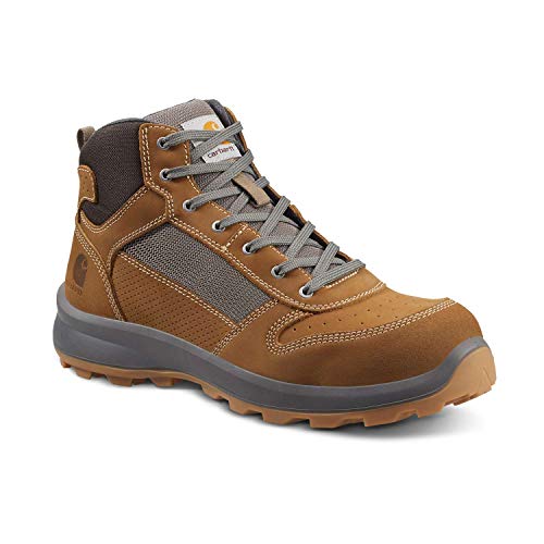 Carhartt Herren Michigan Rugged Flex® S1P Mittelhoher Sicherheitsstiefel, Carhartt® Braun, 42 von Carhartt