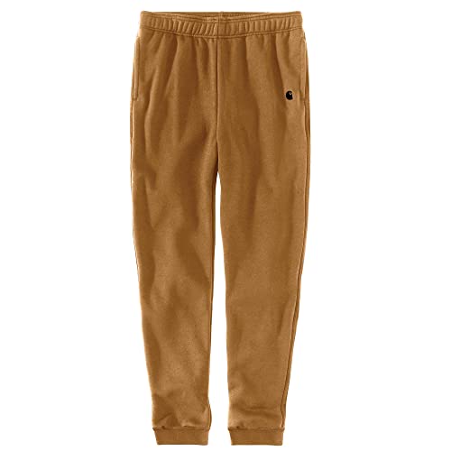 Carhartt Herren Relaxed Fit Midweight Tapered Sweatpants, Braun, XXL von Carhartt