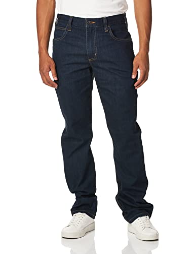 Carhartt, Herren, Rugged Flex® Jeans mit 5 Taschen, gerader Passform und schmal zulaufendem Bein, Erie, W33/L34 von Carhartt