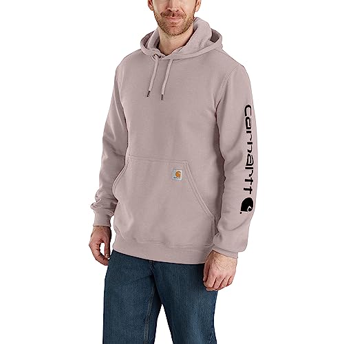 Carhartt K288 Kapuzen Sweatshirt mit Logo auf Ärmel, Farbe:Taupe, Größe:M von Carhartt