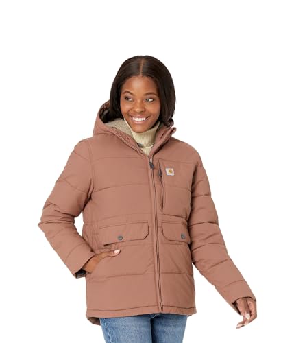 Carhartt Women's Montana Relaxed Fit Insulated Jacket, Nutmeg, M von Carhartt