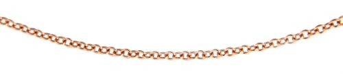 Carissima Gold Damen 9k (375) Rotgold 1.5mm Trace Kette 41cm/16zoll 5.13.6623 von CARISSIMA