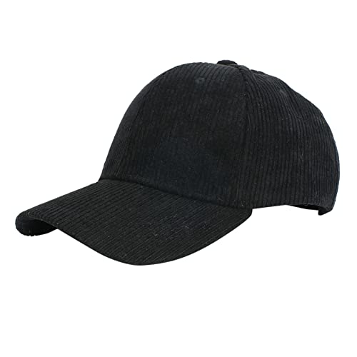 Caritierily Cap Mit Netz Cord-Baseballmütze für Männer und Frauen, Sporthüte, warmes Outdoor-Reisegeschenk von Caritierily