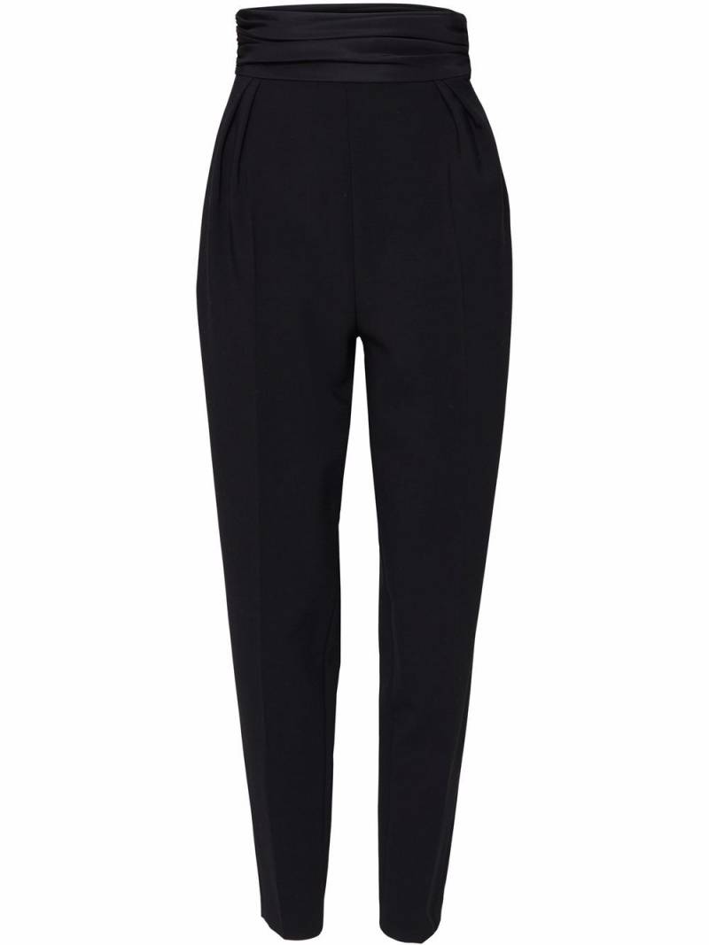 Carolina Herrera Tapered-Hose mit hohem Bund - Schwarz von Carolina Herrera