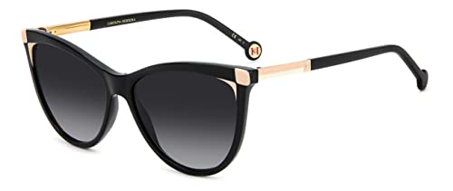 Her Unisex 0141/s Sunglasses, KDX/9O Black Nude, 57 von Carolina Herrera