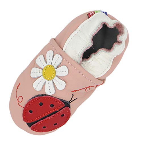 Carozoo Ladybug Flower pink 0-6m von Carozoo