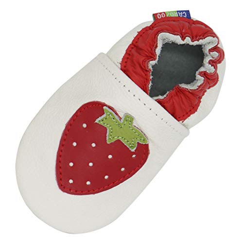 Carozoo Strawberry White 12-18m von Carozoo