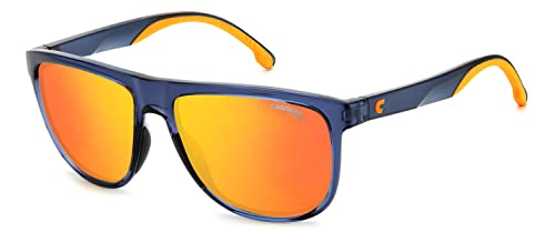 Carrera Unisex 8059/s Sunglasses, RTC/UZ Blue ORANGE, 58 von Carrera