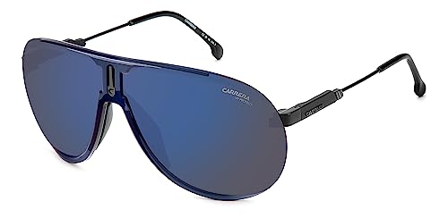 Carrera Unisex Superchampion Sunglasses, D51/XT Black Blue, 99 von Carrera