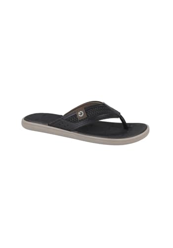 CARTAGO Flip-Flops Schwarz/Grau 12229, Schwarz und Grau., 39 EU von Cartago