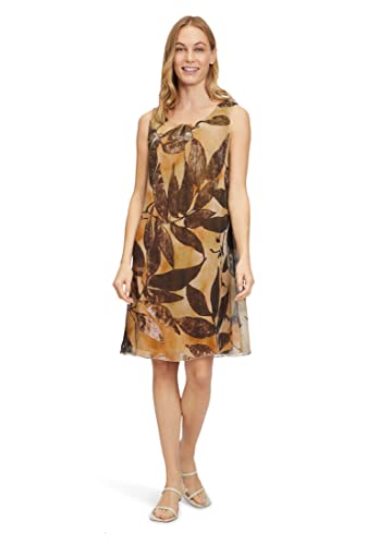 Cartoon Damen 1553/7059 Kleid, Camel/Brown, 34 von Cartoon