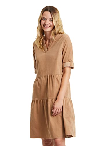 Cartoon Damen 1568/7537 Kleid, Warm Sand, 38 von Cartoon