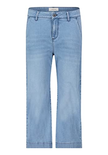 Cartoon Damen Stretch-Jeans mit aufgesetzten Taschen Blau,42 von Cartoon