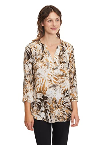 Cartoon Damen 8864/7051 Bluse, Cream/Brown, 42 von Cartoon