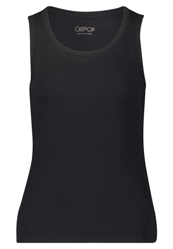 Cartoon Damen Basic-Top mit Rundhalsausschnitt Schwarz,42 von Cartoon