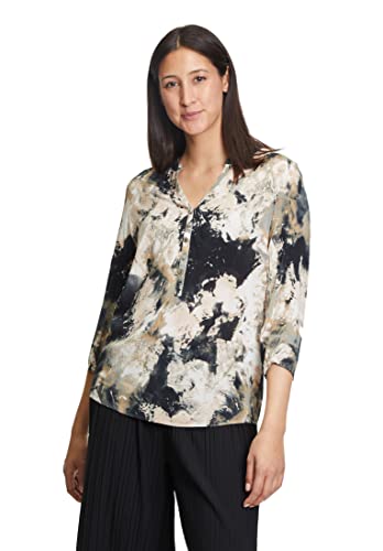 Cartoon Damen Casual-Bluse mit Muster Nature-Black,38 von Cartoon