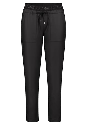 Cartoon Damen Casual-Hose mit Eingrifftaschen Schwarz,42 von Cartoon