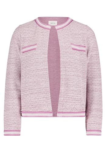 Cartoon Damen Casual-Jacke ohne Verschluss Pink Melange,44 von Cartoon