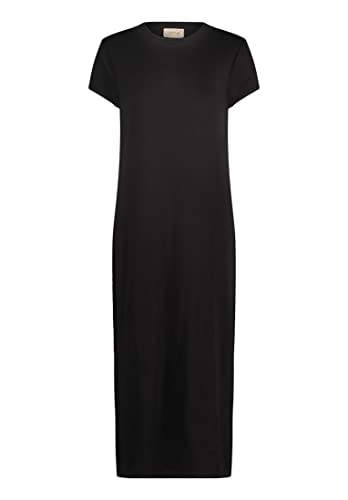 Cartoon Damen Casual-Kleid mit Rundhalsausschnitt Schwarz,36 von Cartoon