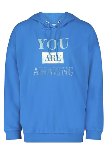 Cartoon Damen Hoodie Langarm Blue/Silver,36 von Cartoon