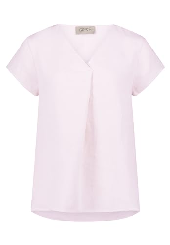 Cartoon Damen Leinenbluse unifarben Pink Lavender,44 von Cartoon