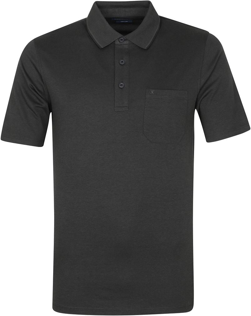 Casa Moda Poloshirt Anthrazit Melange - Größe M von Casa Moda