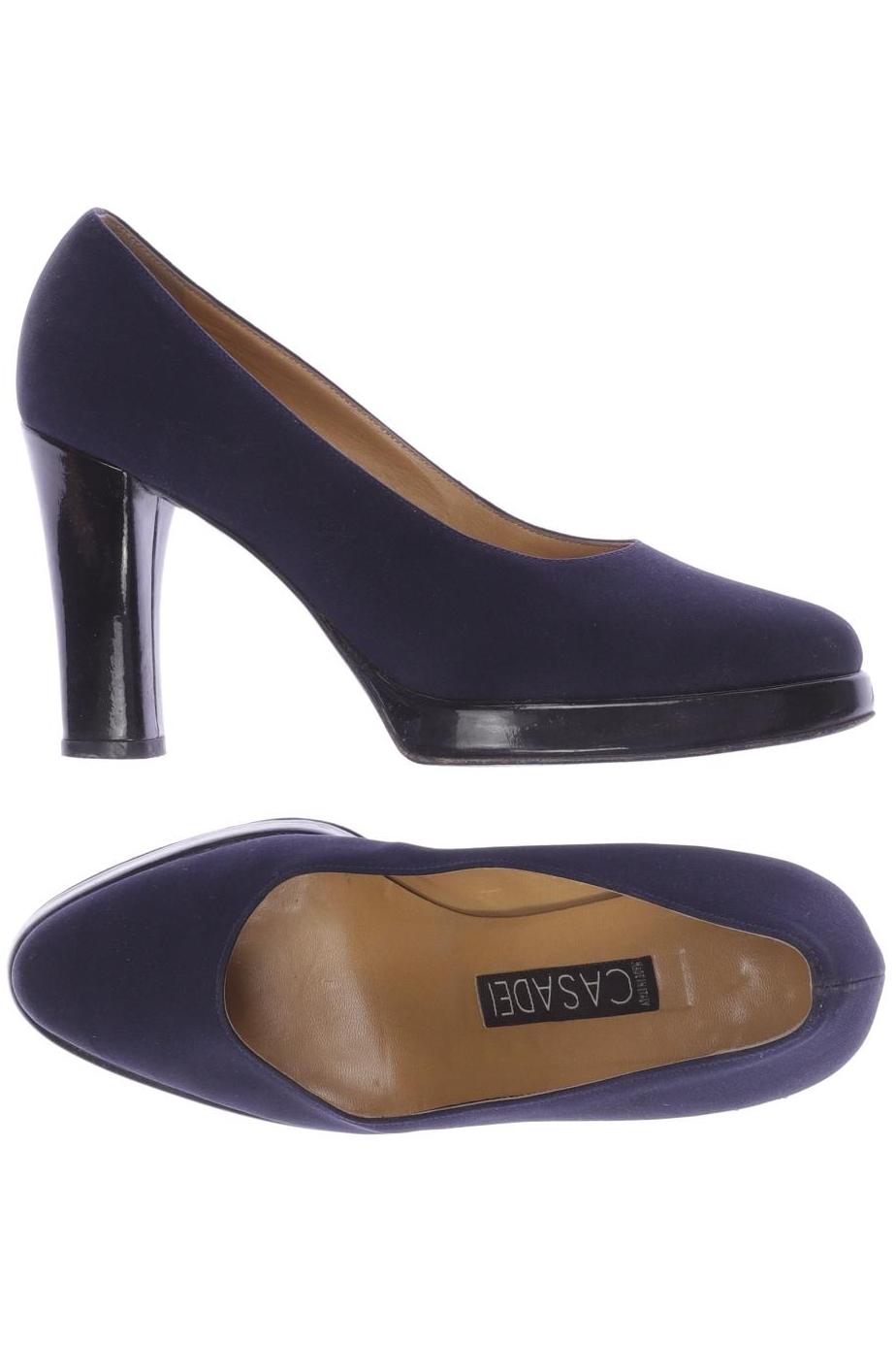 Casadei Damen Pumps, marineblau, Gr. 5.5 von Casadei