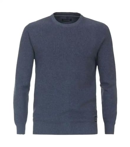 Casa Moda Herren Pullover O-Neck Rundhals Aqua bis Petrol - L von CASAMODA